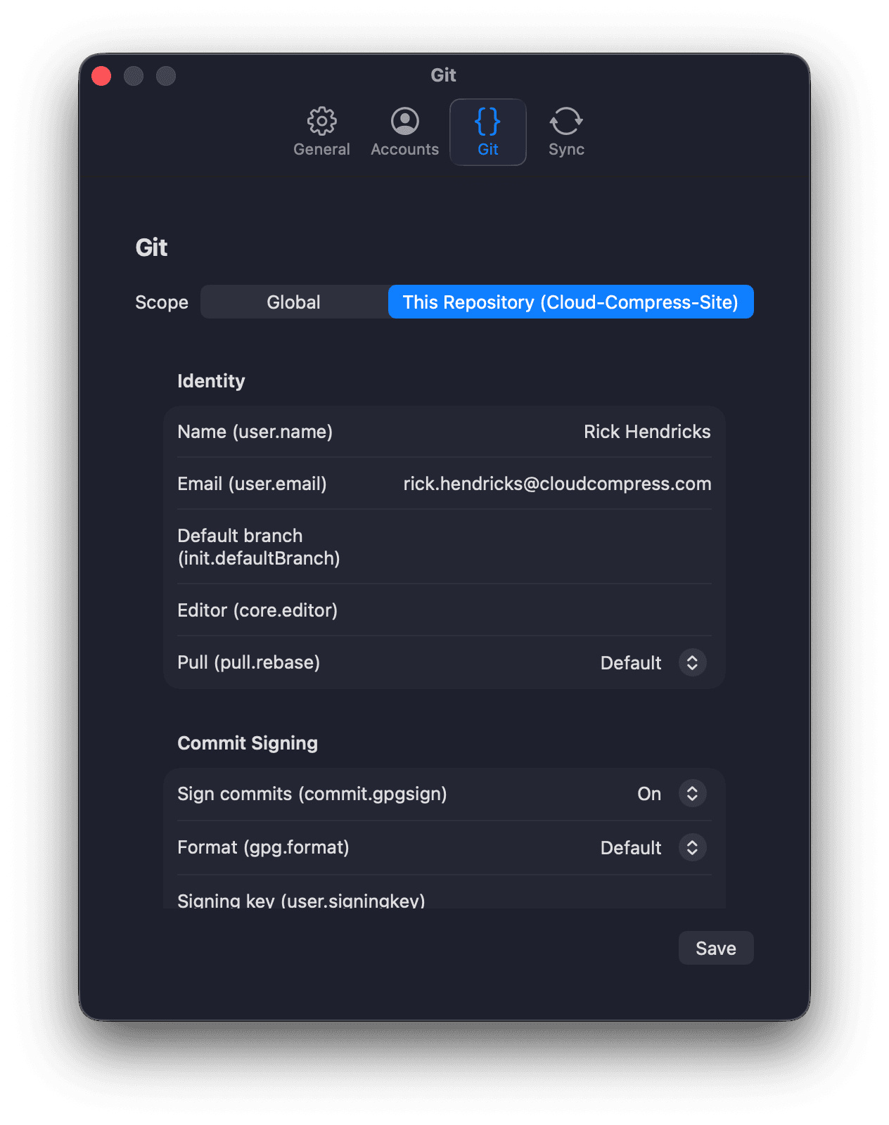 Sync + GitHub / GitLab hosting